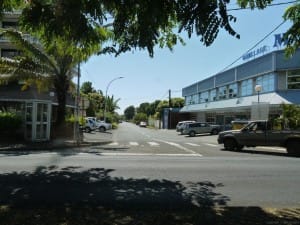 パペーテの市街地。