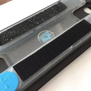 半分貼り替えた