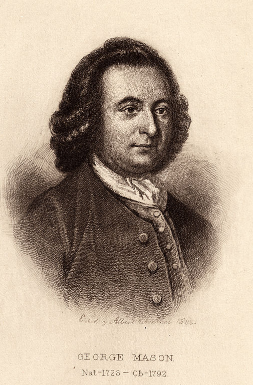Copia pintura George Mason Virginia