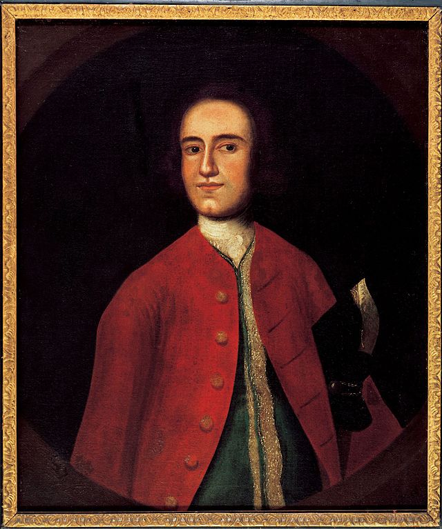 Portrait Lawrence Washington older half brother George Washington