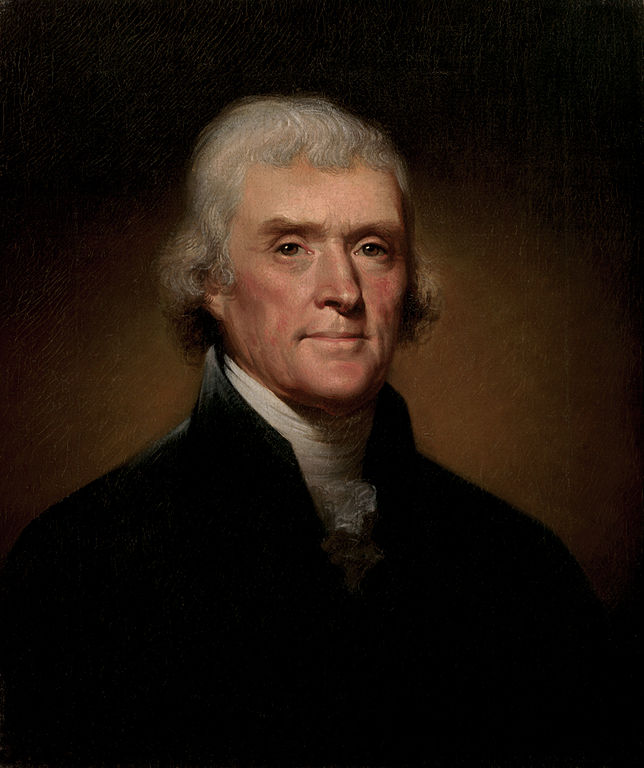 Thomas Jefferson Rembrandt Peale