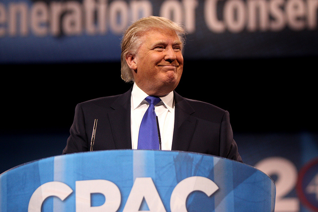 mythical creature donald trump very fond barriers labels overcome hostility