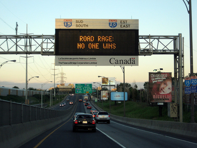 Road rage canada highway no one wins