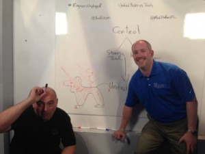 Andrew Levin and Paul Sferratore draw a unified unicorn.