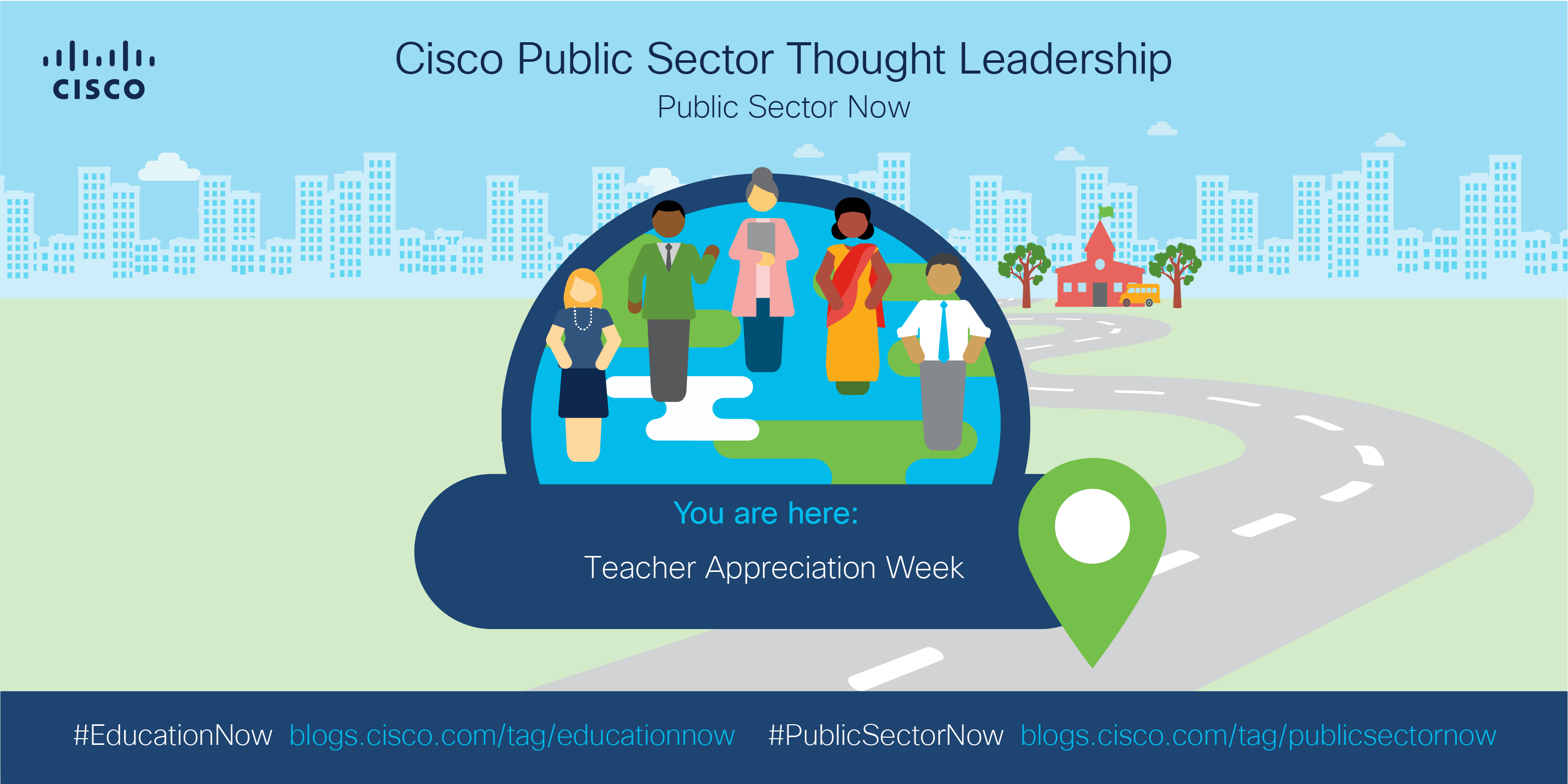 Roadmap: you are here - teacher appreciation