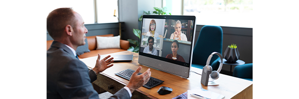 Virtual people leader hosted a video on Webex Meeting