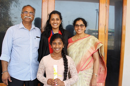 Anitha and her family