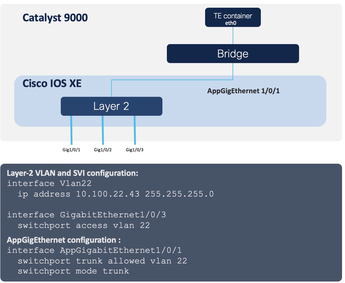 AppGigabitEthernet config