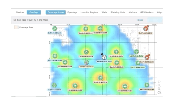 Coverage Area Management