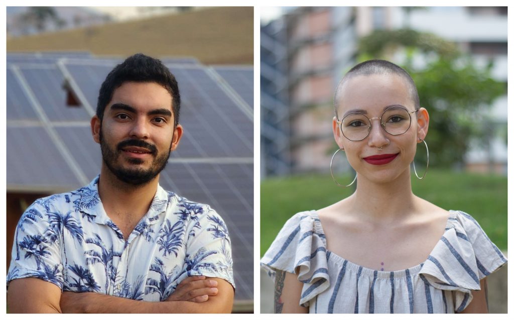Eduardo Ospina and Natalia Isaza from Unergy
