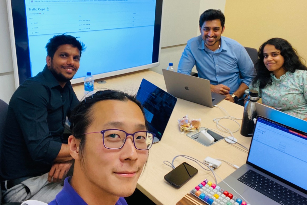 A Hackathon Team in San Jose