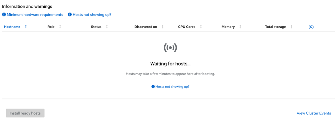 open shift assisted installer