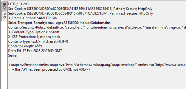 AXL API 