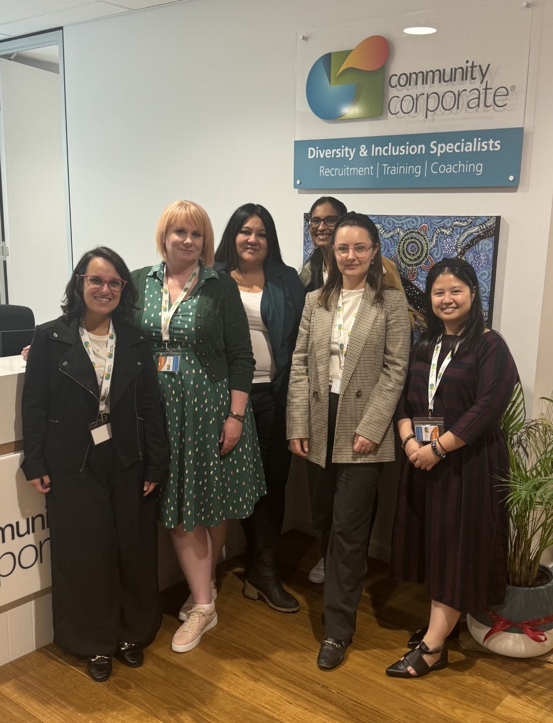 Group of staff members at Community Corporate