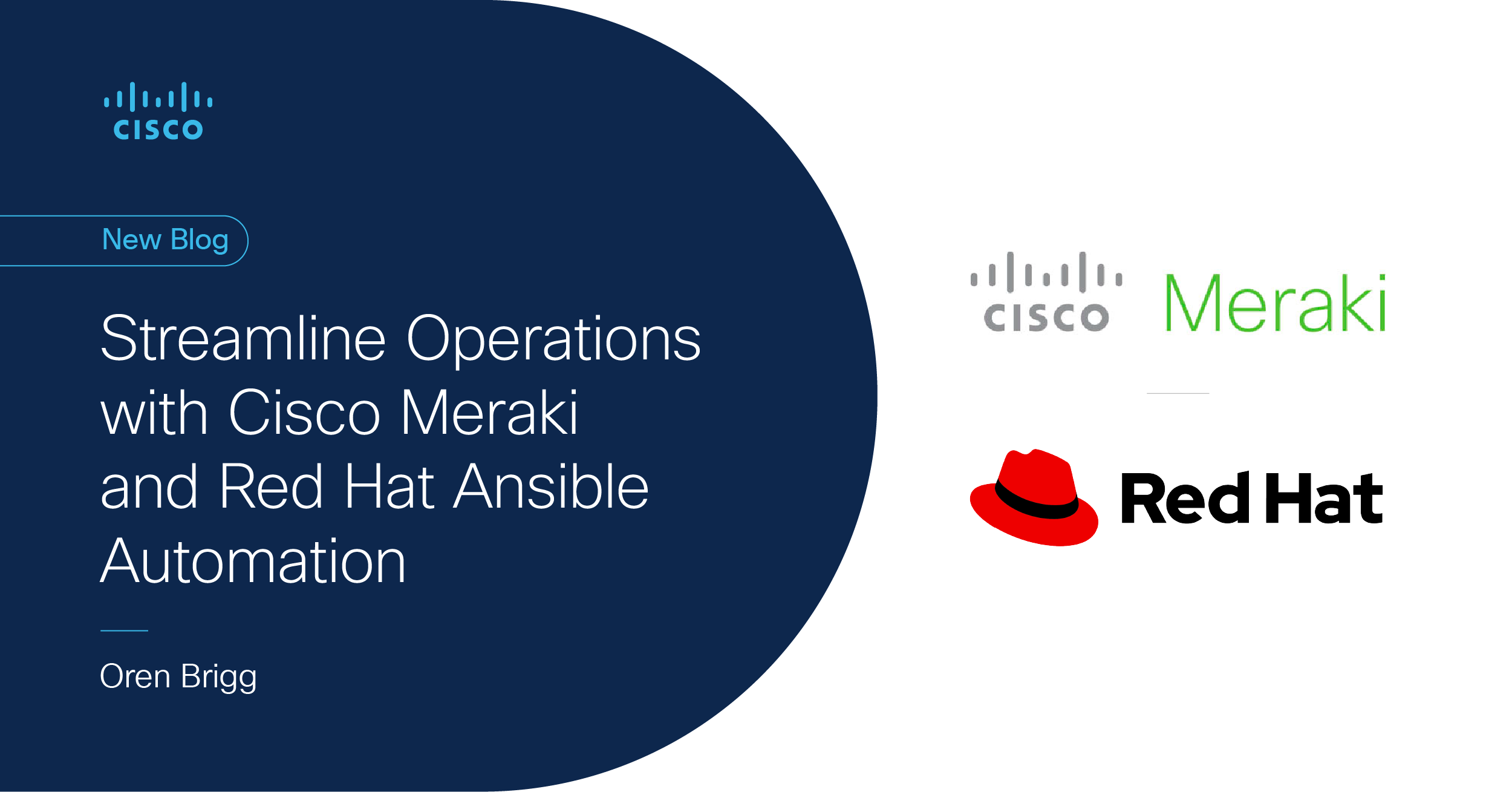 Streamline Operations with Cisco Meraki and Red Hat Ansible Automation Streamline Operations with Cisco Meraki and Red Hat Ansible Automation