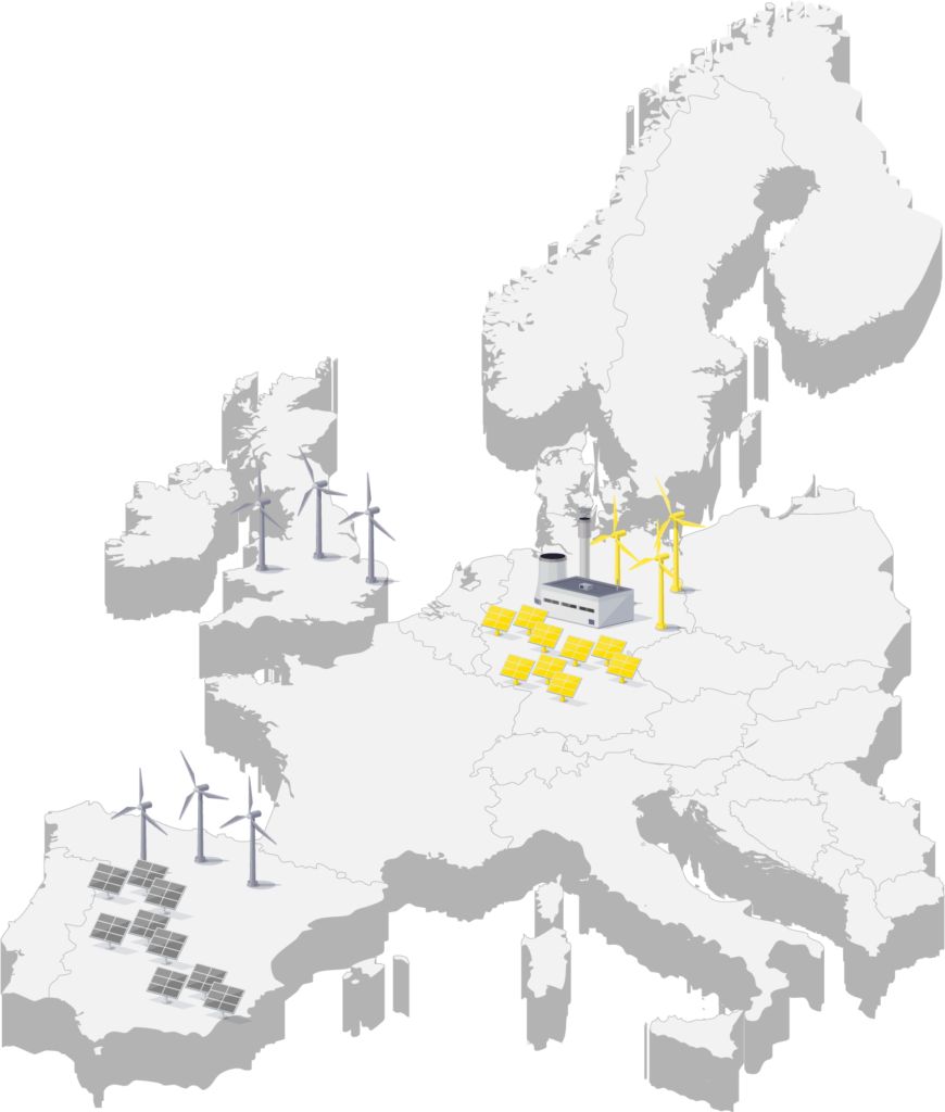 Map image of WattTime's emissionality in Eastern Europe.