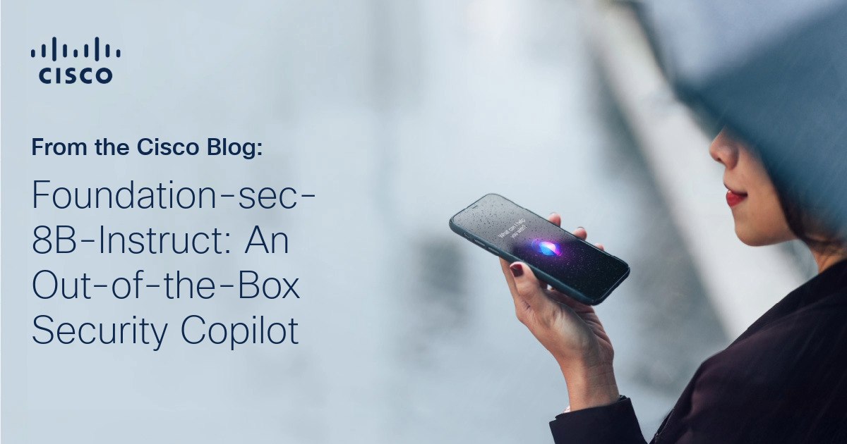 Foundation-sec-8B-Instruct: An Out-of-the-Box Security Copilot