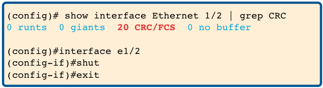 Making decisions that would lead to telling the switch to do something with the port...