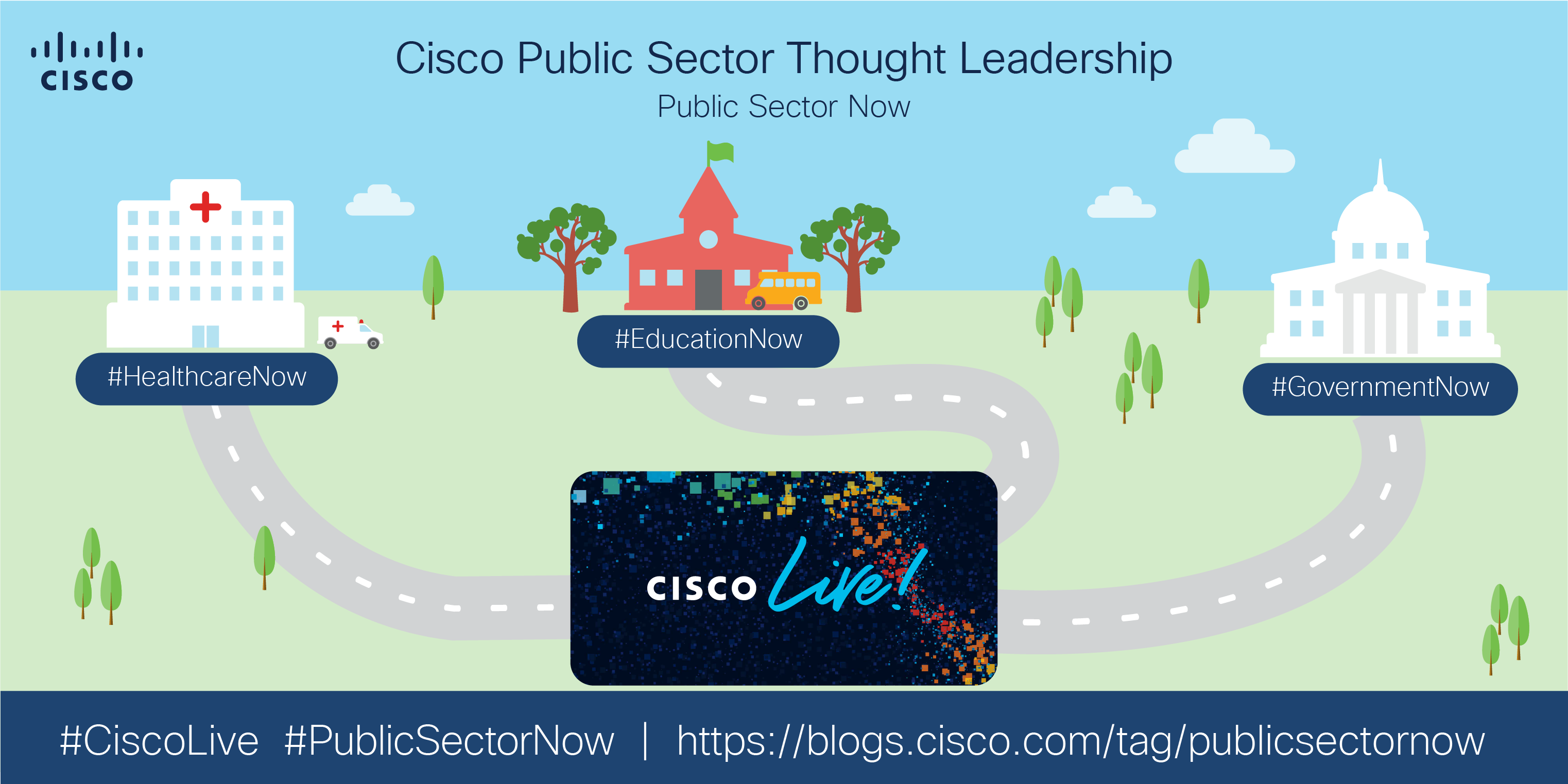 You are here: #PublicSectorNow Cisco live
