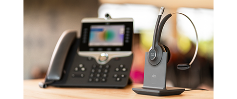 Go Touchless with Cisco Headsets and Extension Mobility