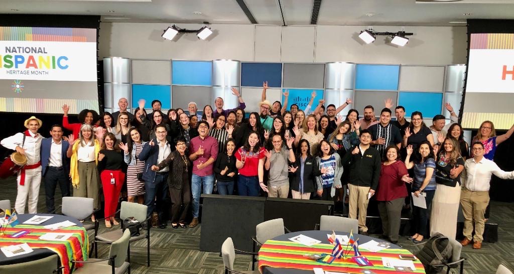 Conexion members during National Hispanic Heritage Month 2019.