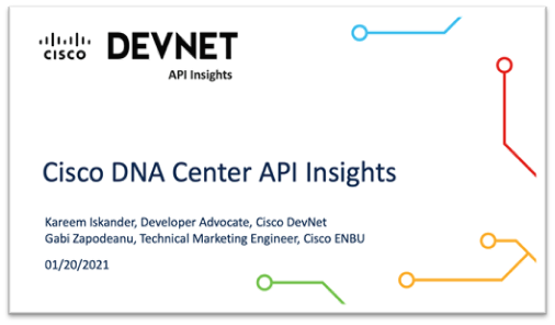 Specialized Partner DNA Center API Insights