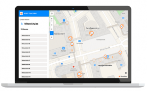 Asset tracking allows users to see where assets are located within a facility.