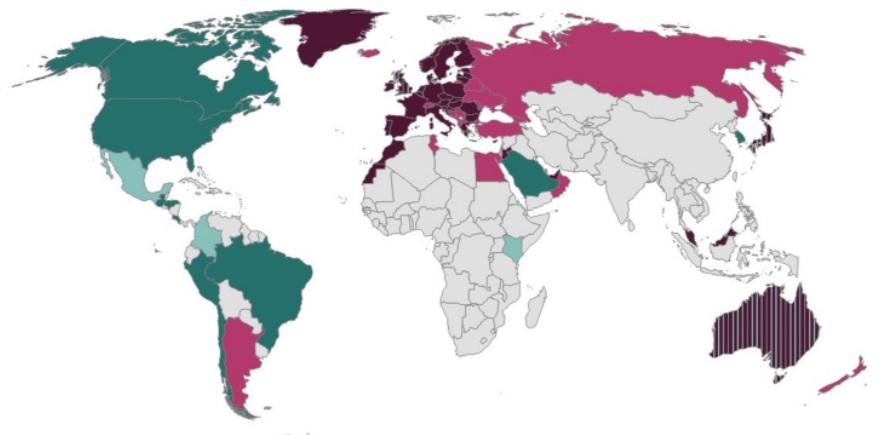 Countries Enabling or Considering Wi-Fi 6E (Source: Wi-Fi Alliance)