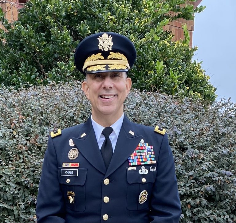 A man in military uniform