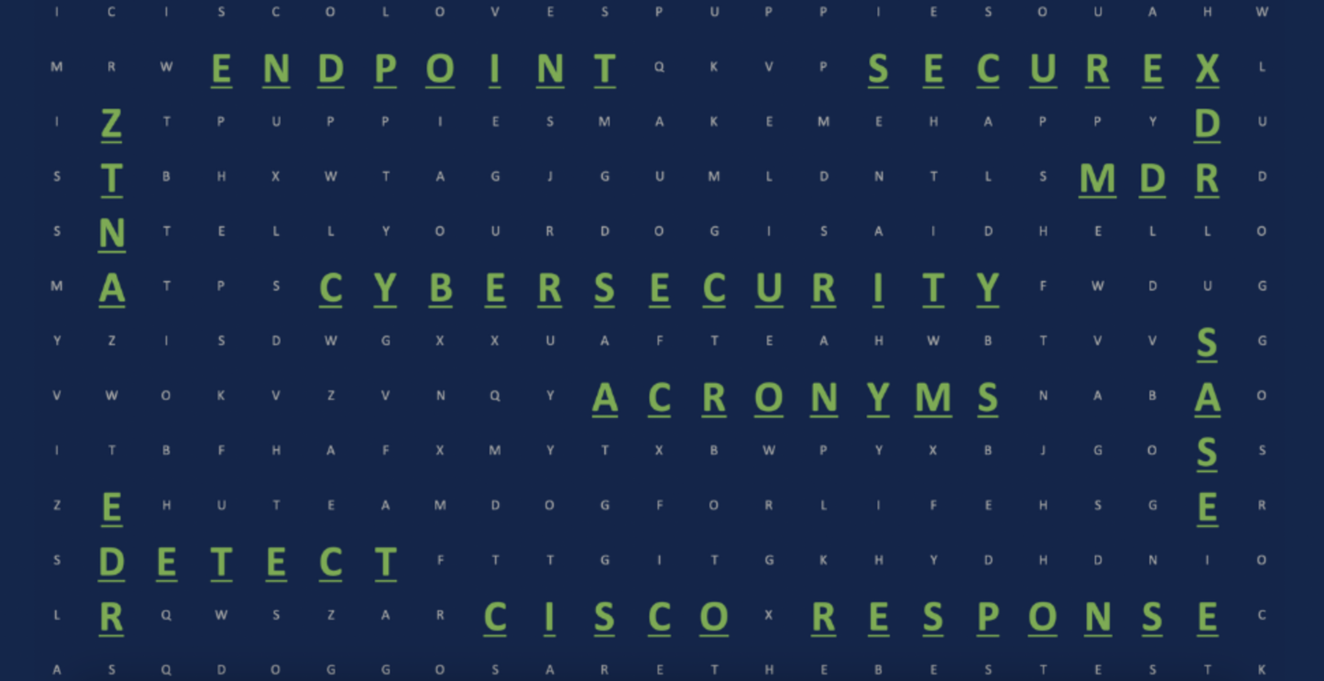 Unscrambling Cybersecurity Acronyms – The ABCs of MDR and XDR Security