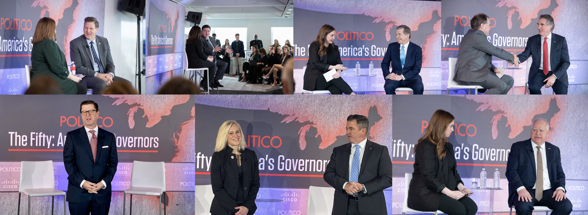 POLITICO The Fifty America's Governors Sponsored by Cisco Speakers