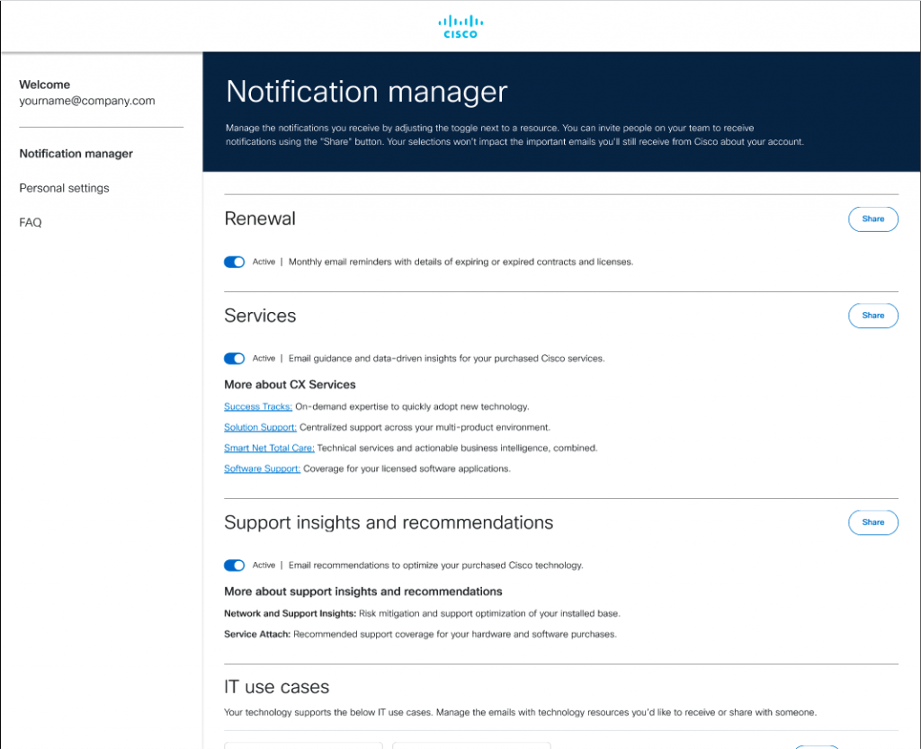 Notification Manager