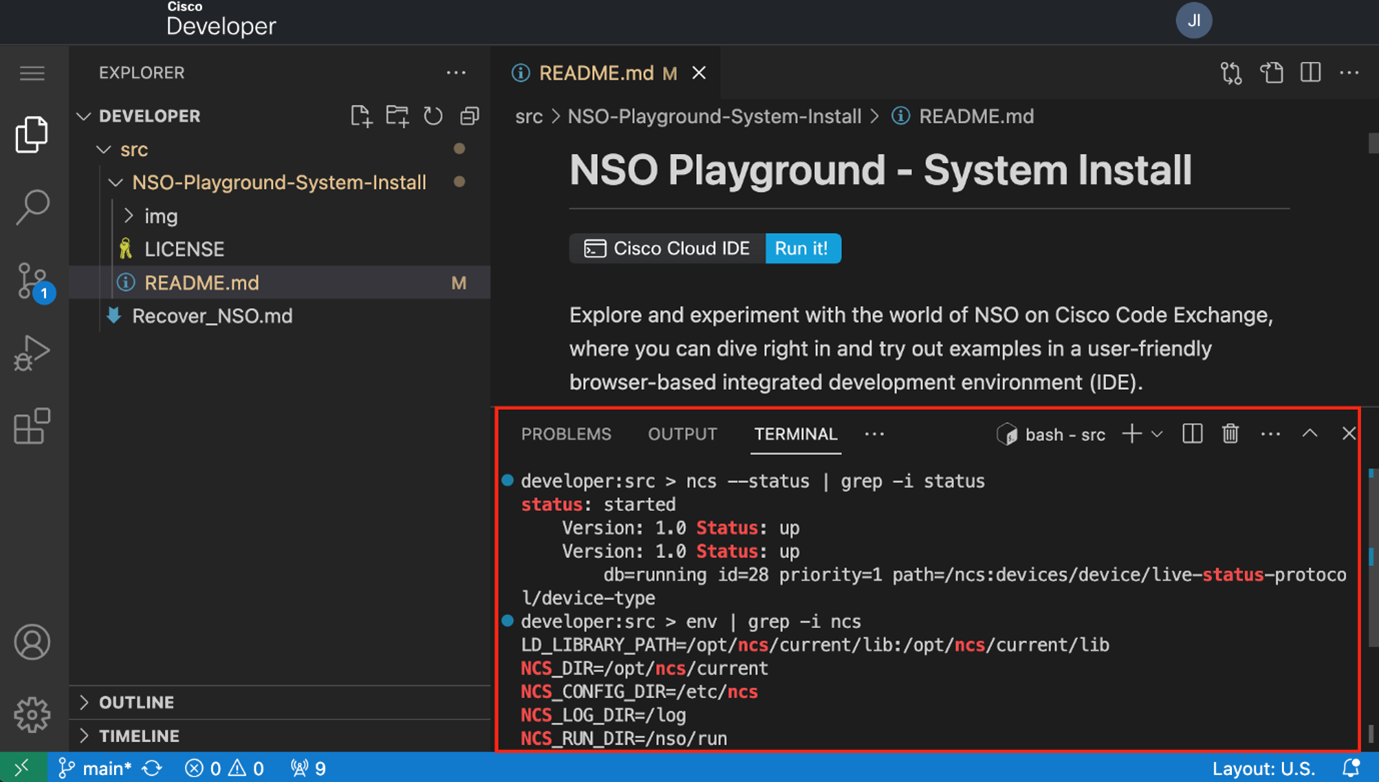 NSO Code Exchange