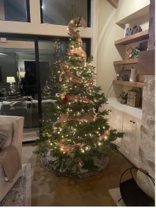 photo of a decorated christmas tree