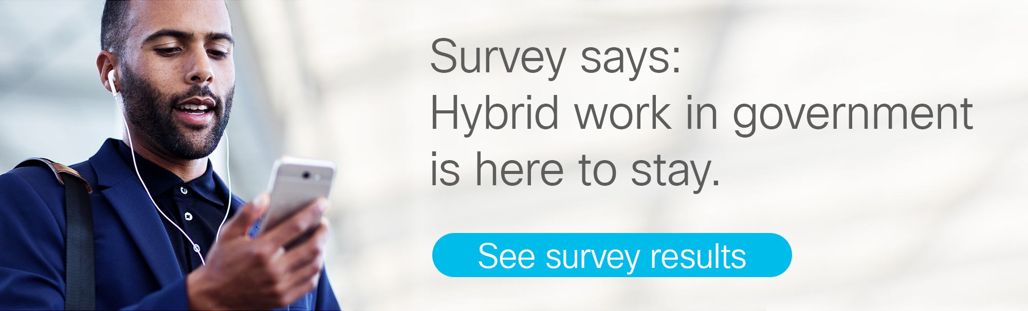 Hybrid work in government survey released
