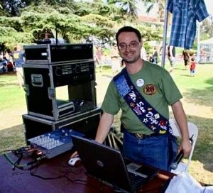 A photo of Cisco Insider Tim Harmon at the San Diego Rodeo