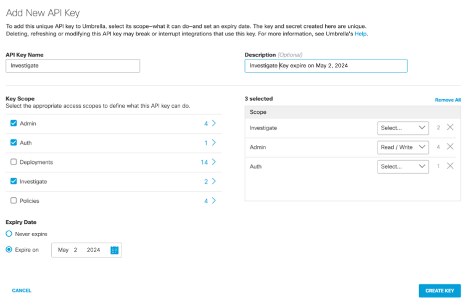 Cloud Security API