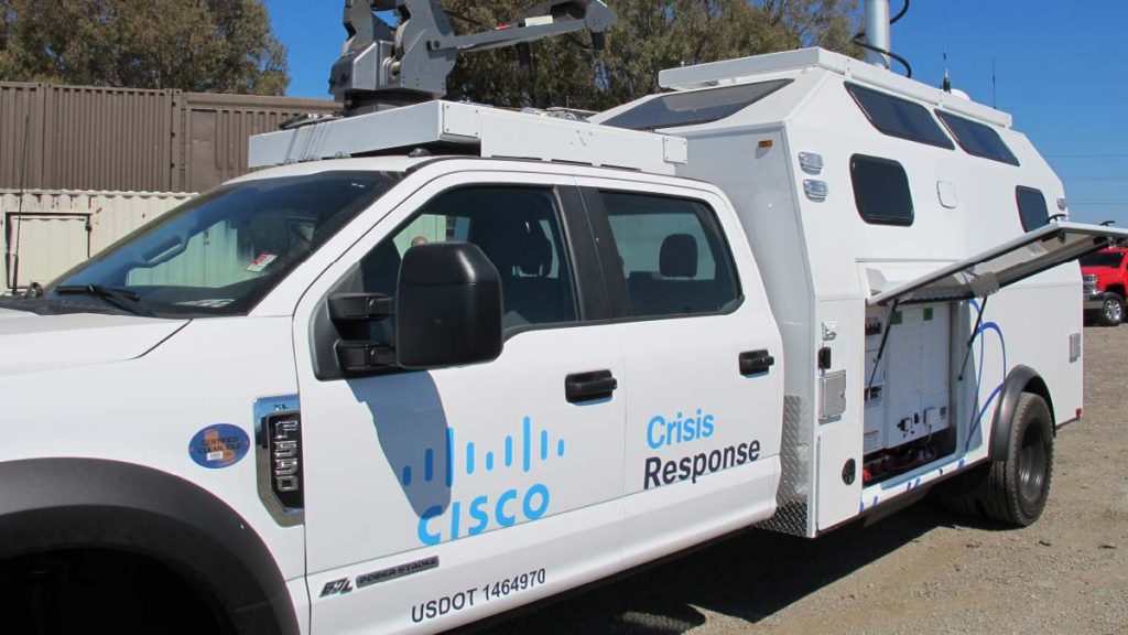 Cisco Crisis Response NERV truck