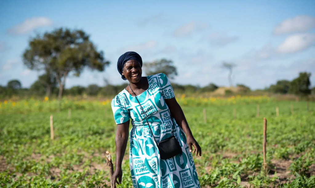 Trina Mwiinga, farmer, Zambia, One Acre Fund