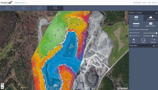 Mine Planning – A Drone-Camera View (Kespry image)