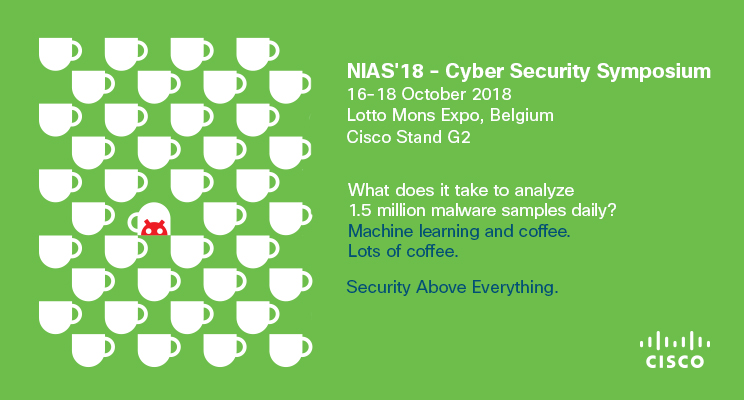 Cisco Security prominent at NIAS, NATO’s largest cyber security conference