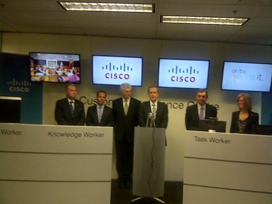 Cisco Hosts Press Conference on the Australian Centre for Workplace Leadership