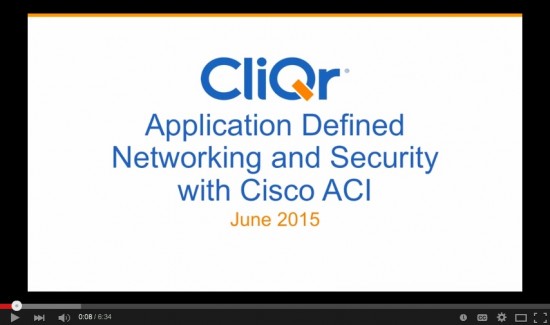 CliQr and ACI demo