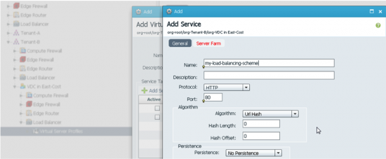 Load balancer policy