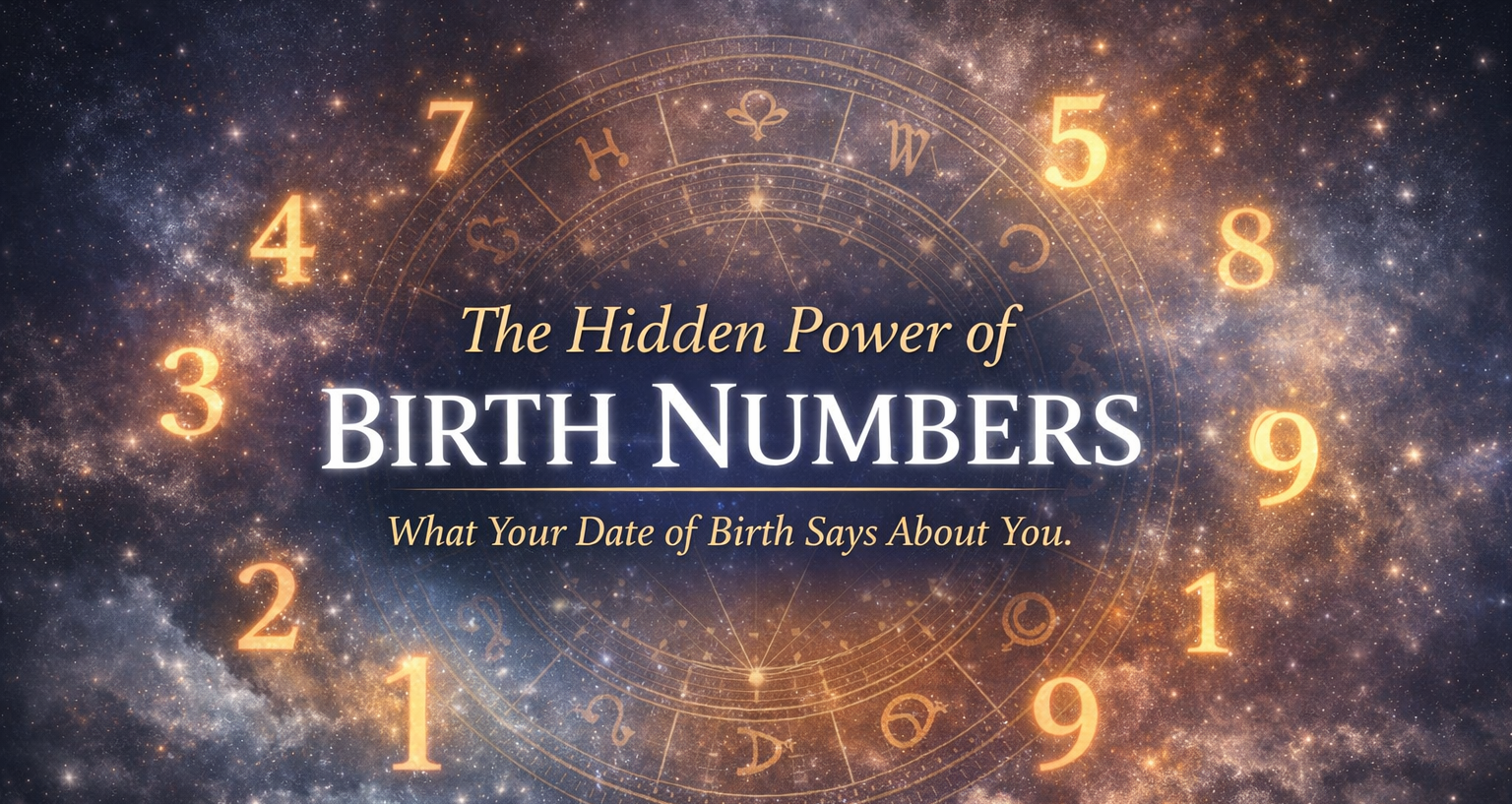 The Hidden Power of Birth Numbers: What Your Date of Birth Says About Your Personality