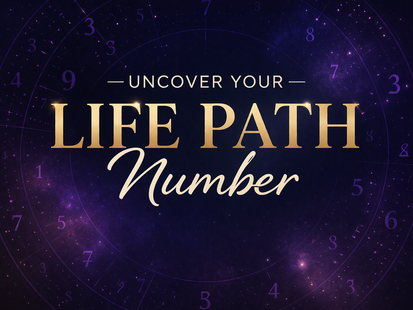 🔮 This Simple Calculation Can Reveal Your Entire Life Path