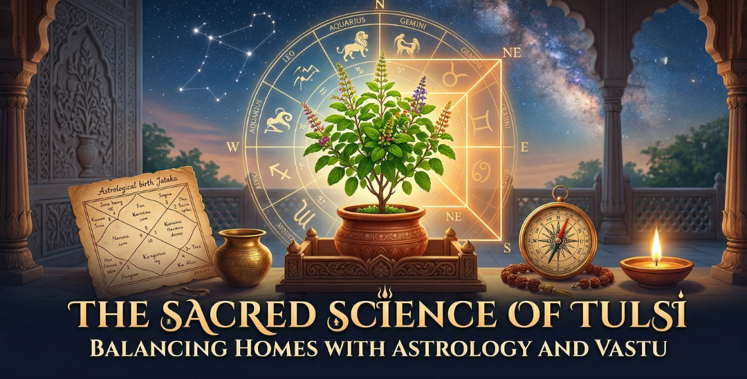 The Sacred Science of Tulsi: Balancing Homes with Astrology and Vastu