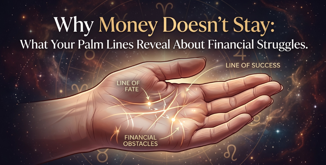 Why Money Doesn’t Stay: What Your Palm Lines Reveal About Financial Struggles
