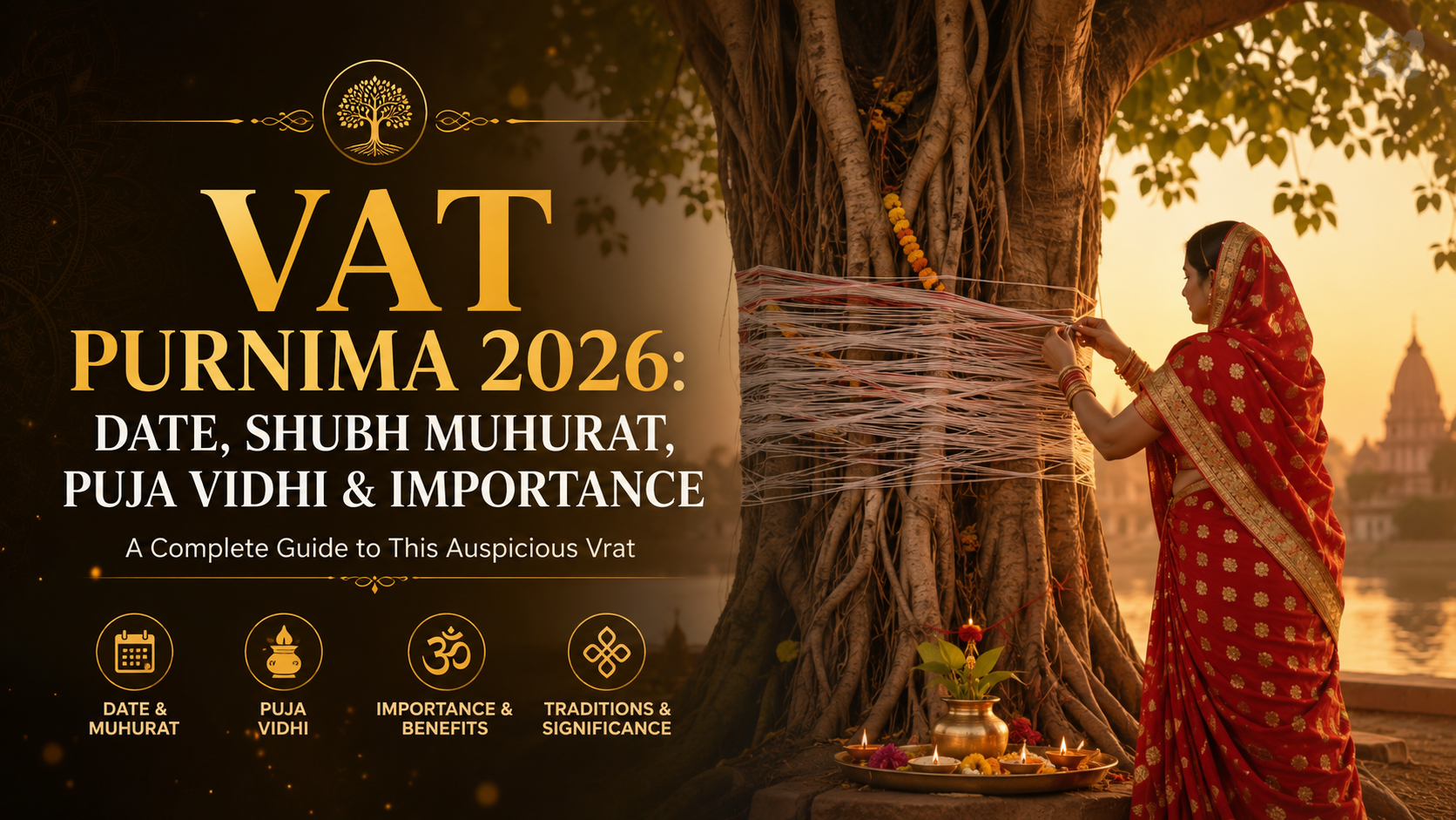 Vat Purnima 2026: Date, Shubh Muhurat, Puja Vidhi & Importance