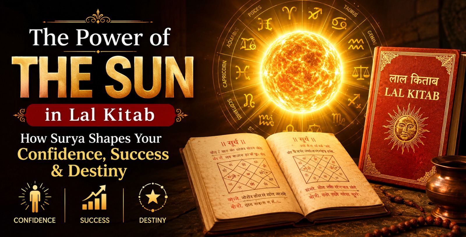 The Power of the Sun in Lal Kitab: How Surya Shapes Your Confidence, Success & Destiny